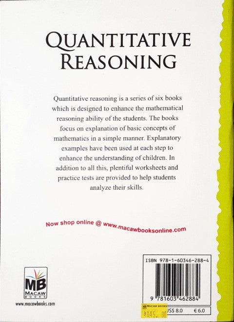 Quantitative Reasoning - Book - 6