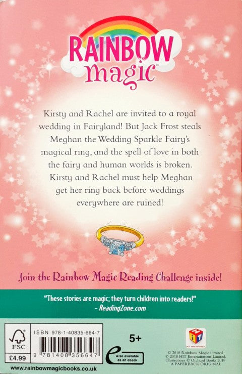 Rainbow Magic Meghan The Wedding Sparkle Fairy