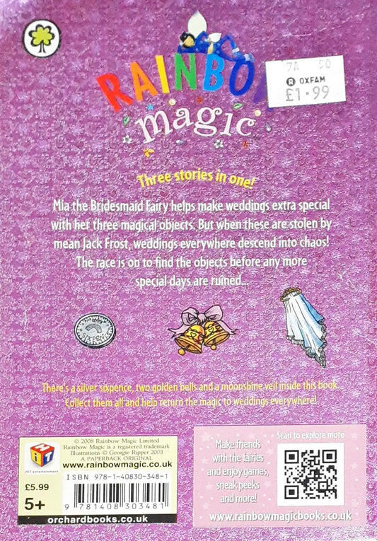 Rainbow Magic Mia The Bridesmaid Fairy 3 Stories in 1 Book (P)