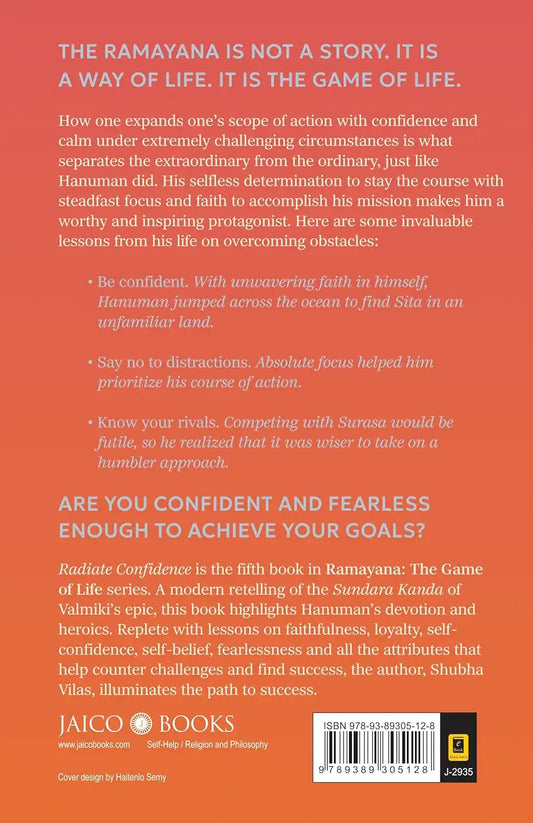 Ramayana : The Game Of Life – Book 5 : Radiate Confidence