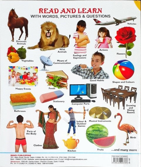 Read And Learn With Words Pictures And Questions