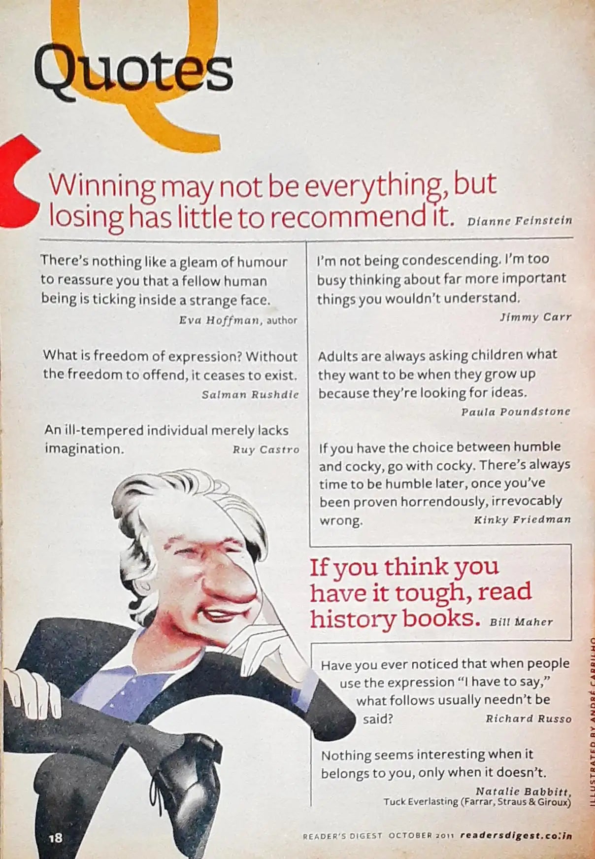 Reader's Digest Magazine : October 2011 (P)