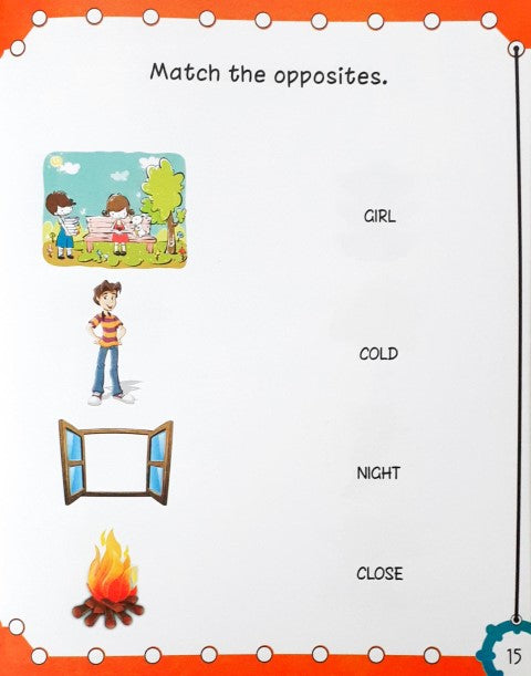 Ready For School Language and Literacy Development Learn Opposites