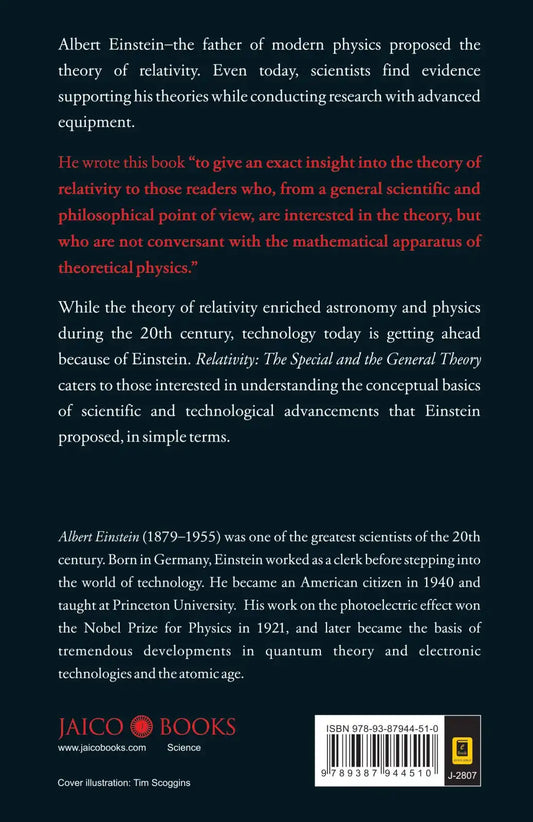 Relativity: The Special and General Theory