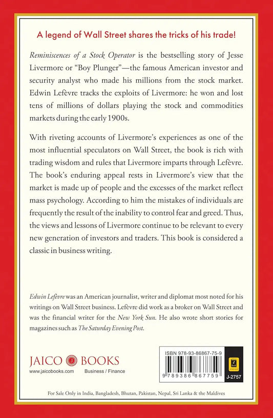 Reminiscences Of A Stock Operator