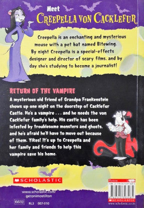 Geronimo Stilton Creepella Von Cacklefur #4 : Return Of The Vampire (P)