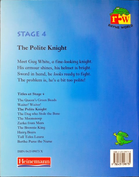 Rhyme World The Polite Knight