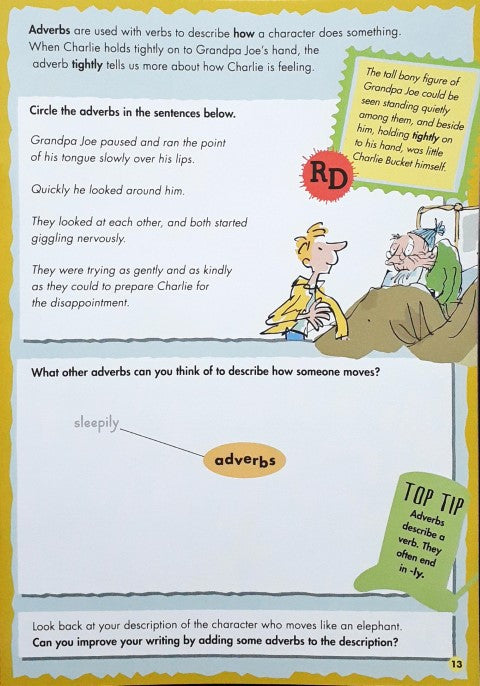 Roald Dahl's Creative Writing With Charlie And The Chocolate Factory How To Write Tremendous Characters