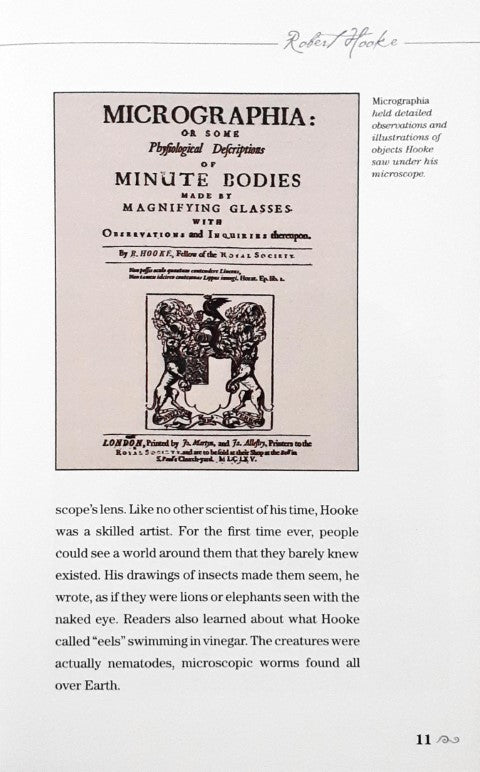Robert Hooke Natural Philosopher and Scientific Explorer Signature Lives