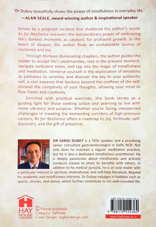 Rx for Resilience : A Physician's Perspective on Embracing the Present and Discovering Joy and Strength