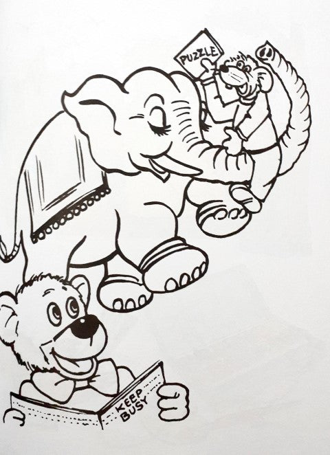 Big Book Of Copy Cat - Colouring & Activity