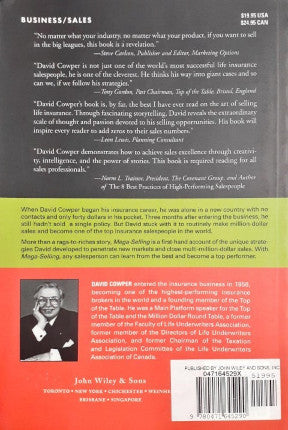 Mega Selling - Secrets Of A Master Salesman