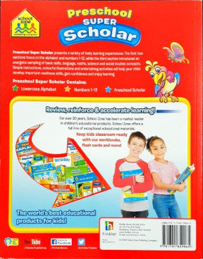 Preschool Super Scholar (Skills Include - Language, Maths, Science & Social Studies)