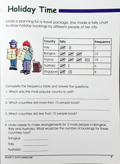Smart Scholars Data Handling Grade 2 Fun Filled Activities
