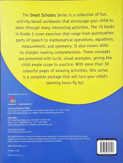 Smart Scholars Vocabulary Grade 3 Fun Filled Activities