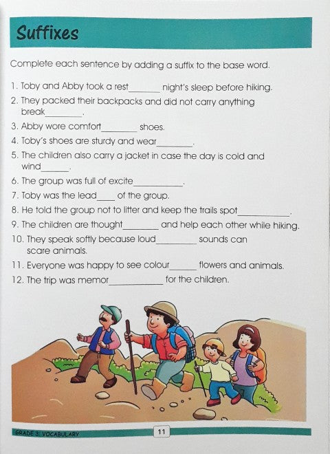 Smart Scholars Vocabulary Grade 3 Fun Filled Activities