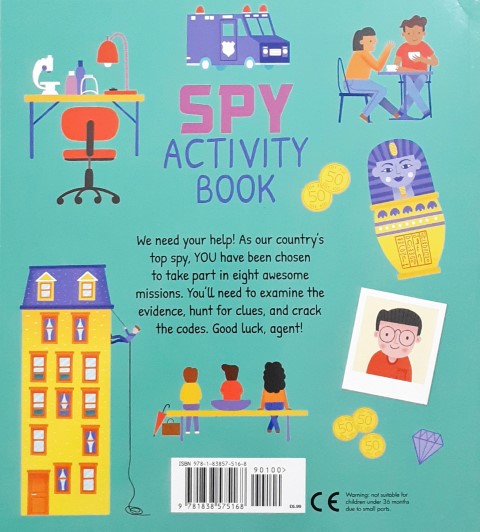 Spy Activity Book