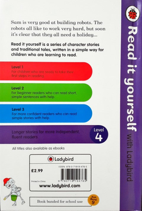 Read It Yourself With Ladybird Level 4 Sam And The Robots