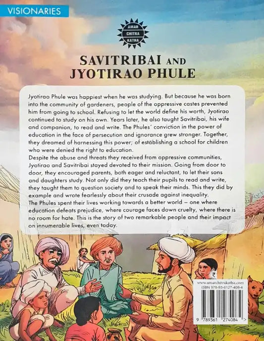 Savitribai and Jyotirao Phule - Amar Chitra Katha Vol. 862