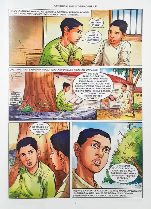 Savitribai and Jyotirao Phule - Amar Chitra Katha Vol. 862