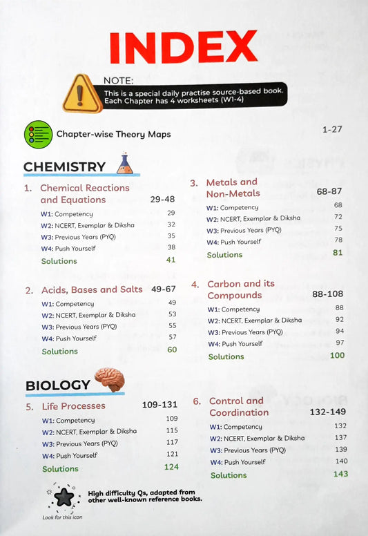 Educart One-shot Science CBSE Class 10 Question Bank 2025-26