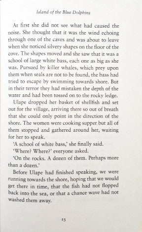 Island Of The Blue Dolphins