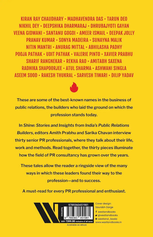 Shine : Stories And Insights From India's Public Relations Builders