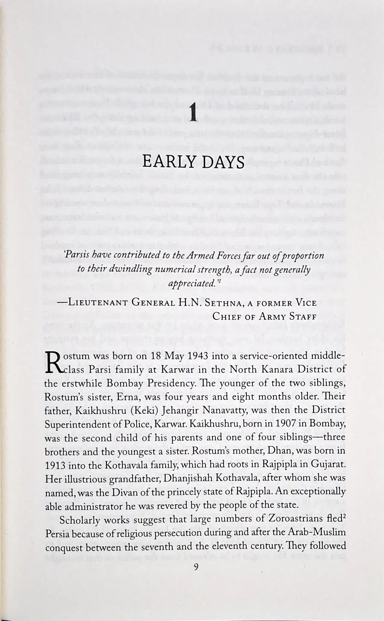 Shooting Straight: A Military Biography of Lt Gen. Rostum K. Nanavatty