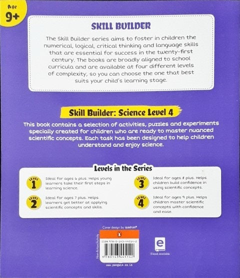 Skill Builder Science Level 4 My Fun Activity Book Over 50 Activities