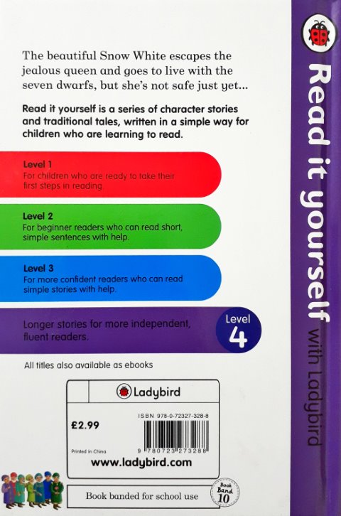 Read It Yourself With Ladybird Level 4 : Snow White And The Seven Dwarfs (P)