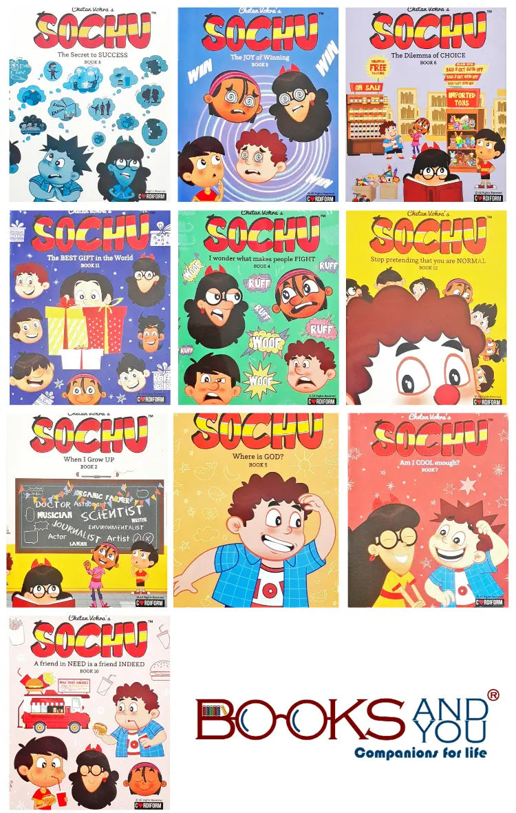 Sochu Set of 8 Books Thinking Edition