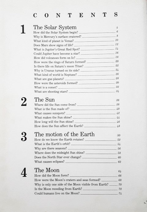 Time Life's Illustrated World of Science Space And Planets