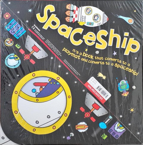 Convertible Spaceship Book Converts To A Playmat And Spaceship