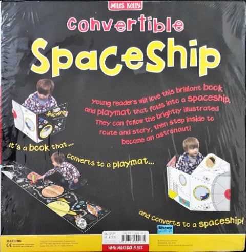 Convertible Spaceship Book Converts To A Playmat And Spaceship