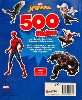 Marvel Spiderman 500 Stickers