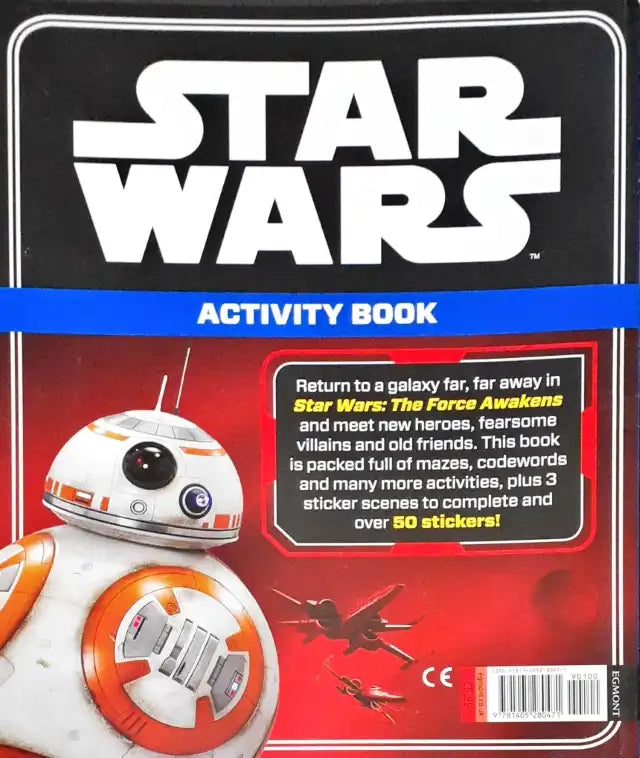 Disney Star Wars The Force Awakens Activity Book Including Over 50 Stickers