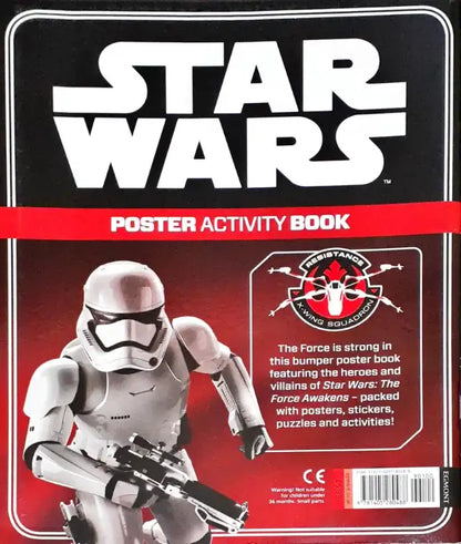 Disney Star Wars The Force Awakens Poster Activity Book Including Includes 40 Stickers 12 Posters Including A Giant Fold Out