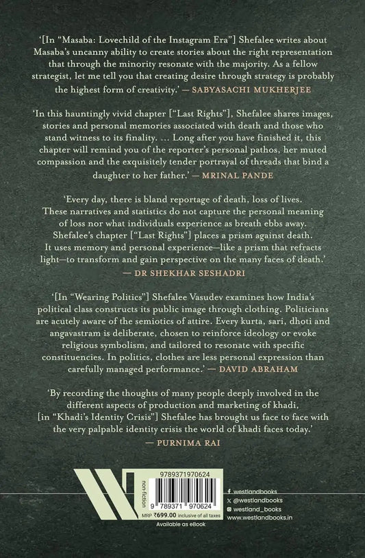 Stories We Wear : Status, Spectacle And The Politics Of Appearance | Hardcover