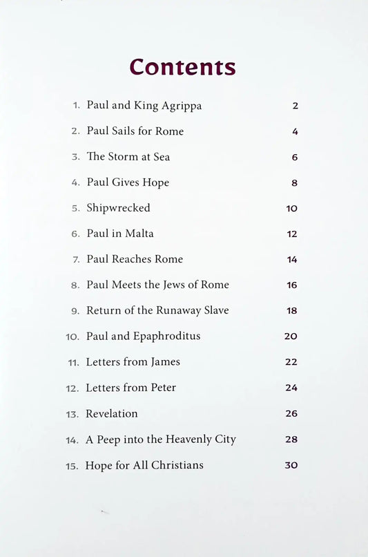 The Storm at Sea and Other Stories : Stories from the Bible