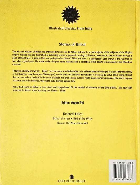 Stories of Birbal 5 in 1 : Amar Chitra Katha Vol. 1002 | Hardcover (P)