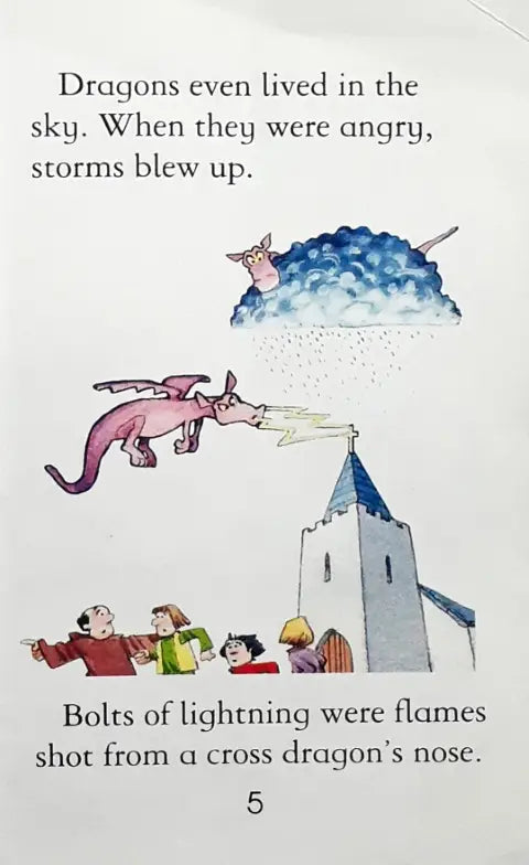 Usborne Young Reading Stories Of Dragons (P)