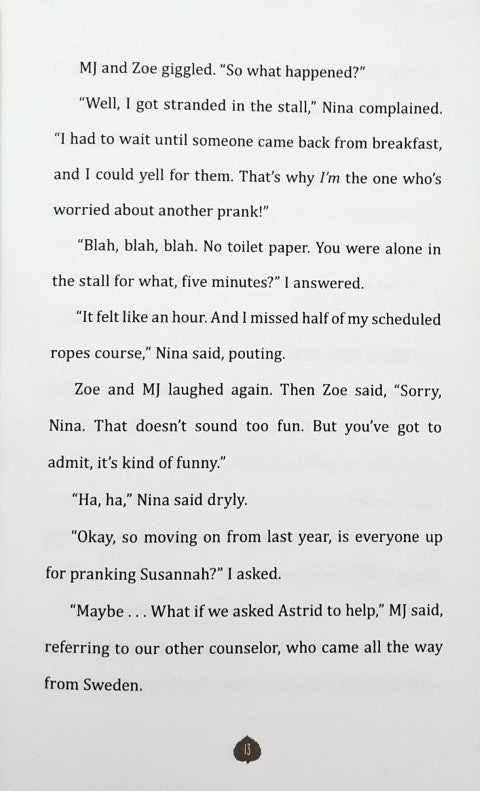 Summer Camp Emily's Pranking Problem