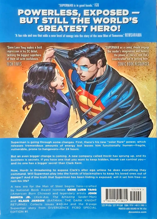 DC Superman : Before Truth - Volume 1 | Hardcover