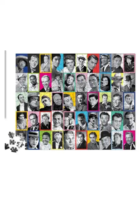 Turner Classic Movies: Leading Ladies/Leading Men 2-in-1 Doubled-Sided 500-Piece Puzzle