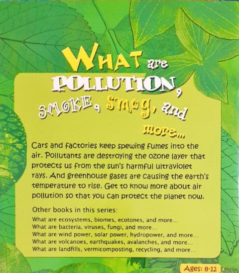 Green Genius Guide: What are Pollution, Smoke, Smog, and more