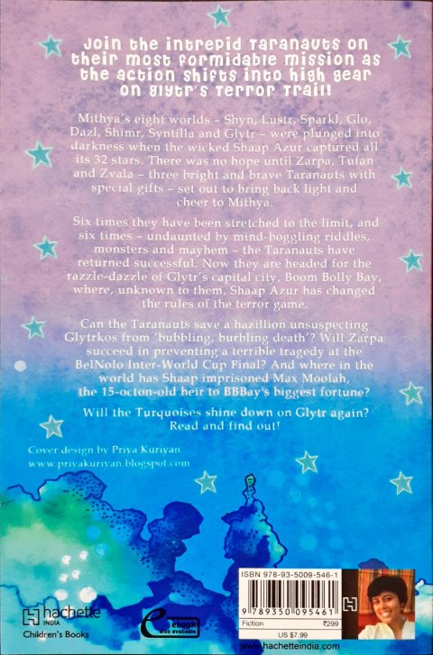 The Search for the Glytr Turquoises : Taranauts Book 7