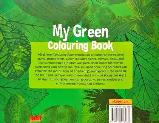 My Green Colouring Book 2017