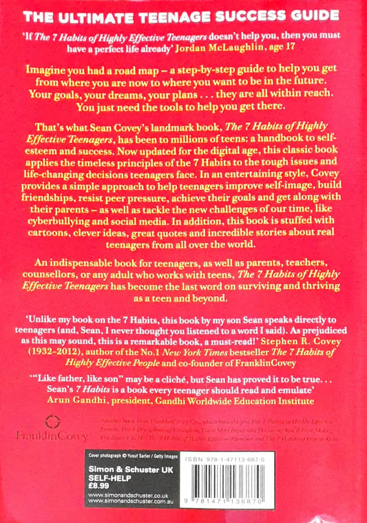 The 7 Habits of Highly Effective Teenagers