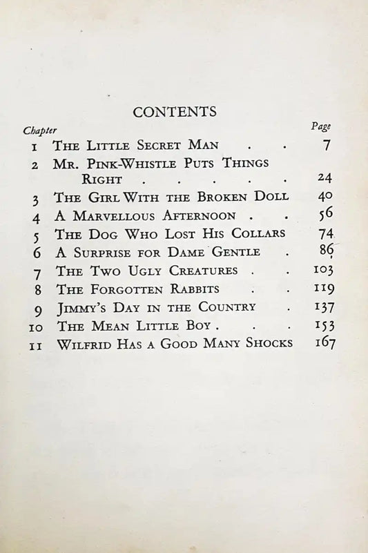 Mr Pink-Whistle #1 : The Adventures Of Mr Pink-Whistle (HC) (P)