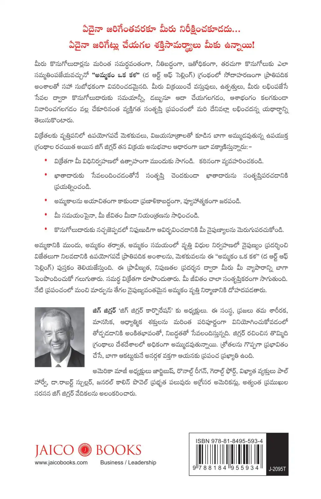 The Art Of Selling | Telugu